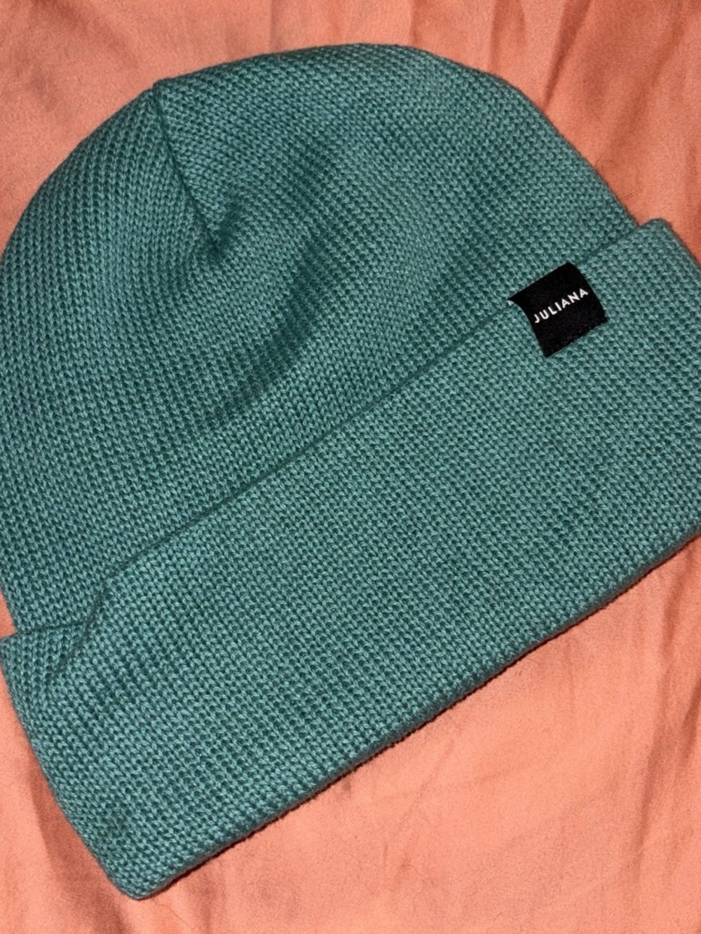 Teal Knit Beanie